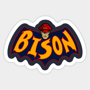 Bisonman Sticker